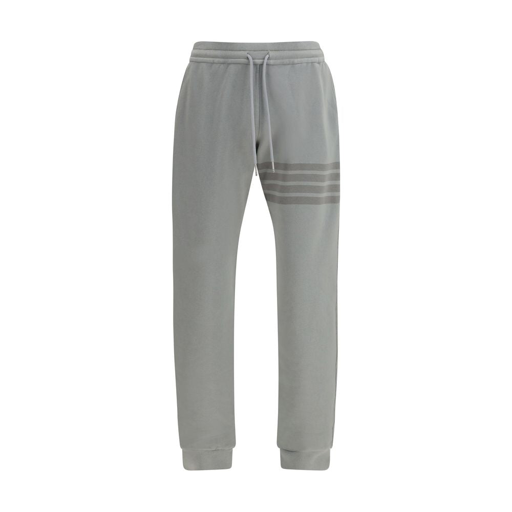 Thom Browne Graue Baumwoll-Jogginghose (Trainingshose)