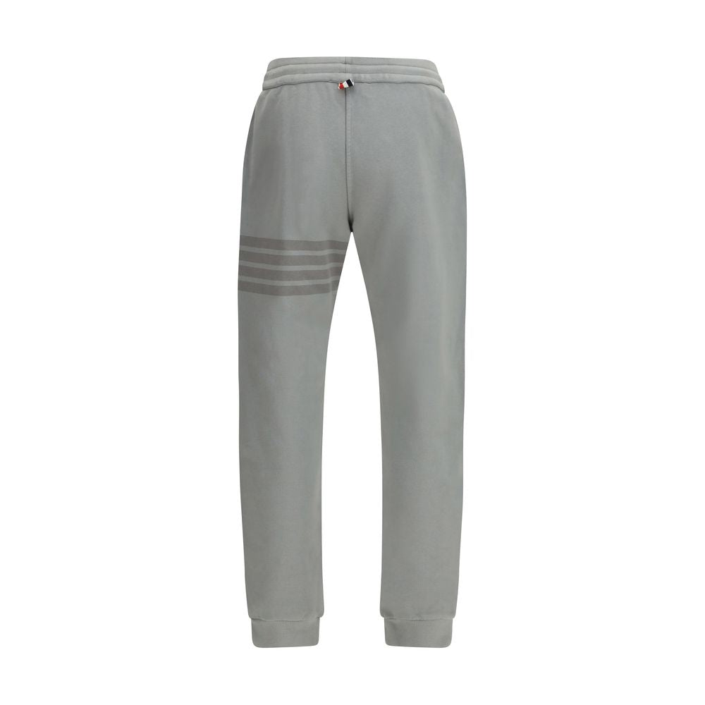 Thom Browne Graue Baumwoll-Jogginghose (Trainingshose)