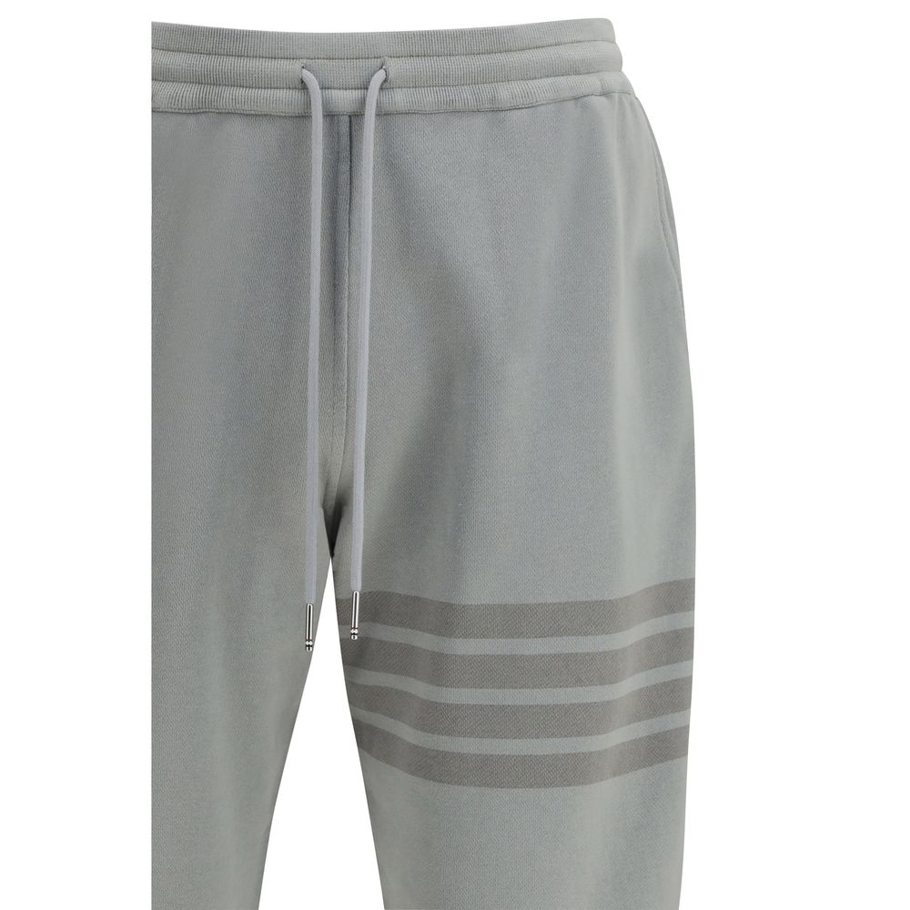 Thom Browne Graue Baumwoll-Jogginghose (Trainingshose)