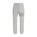 Thom Browne White Cotton Joggers