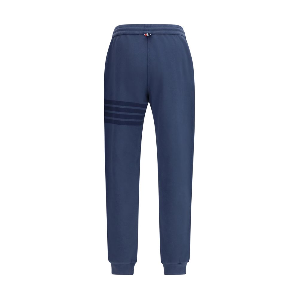 Thom Browne Blue Cotton Lounge Trousers