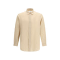 Lardini Beige Tencel Shirt Blouse