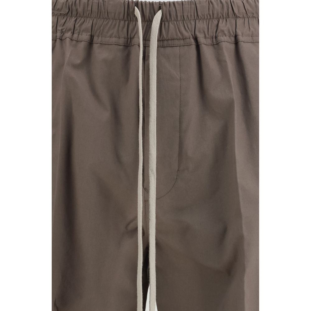 Rick Owens Braune Freizeithose aus Viskose