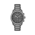 Hugo Boss Graue Edelstahl-Kleideruhr