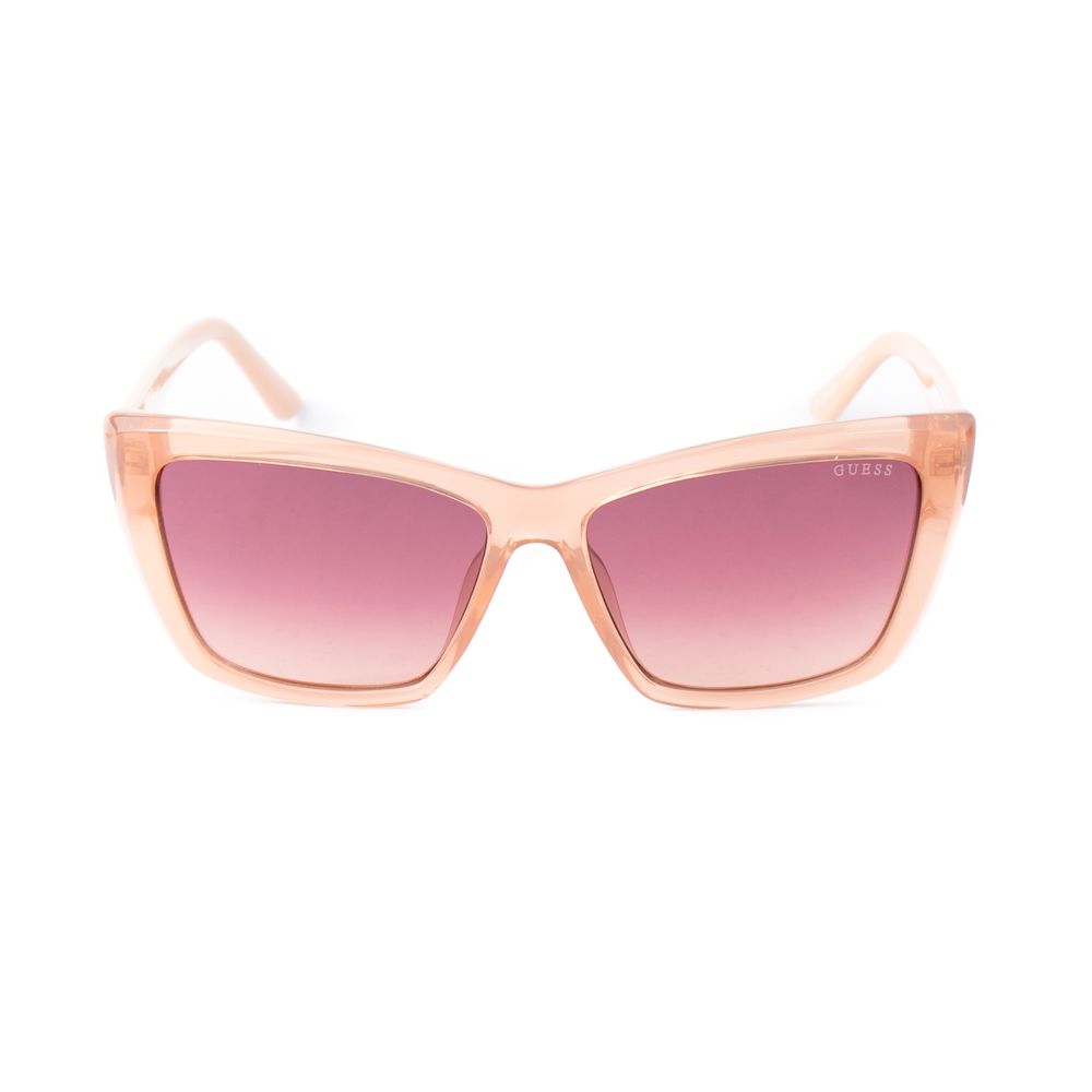 Guess Sonnenbrille aus beigem Harz