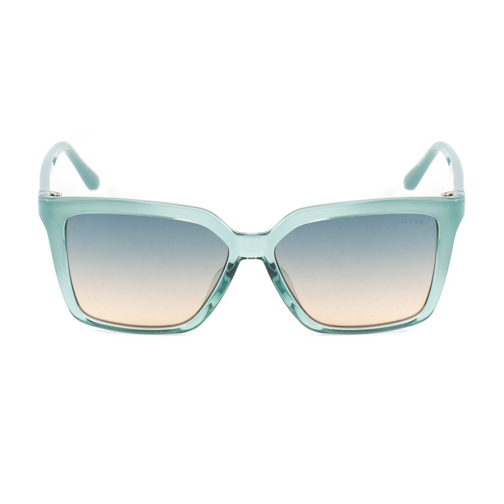 Guess Sonnenbrille aus blauem Harz