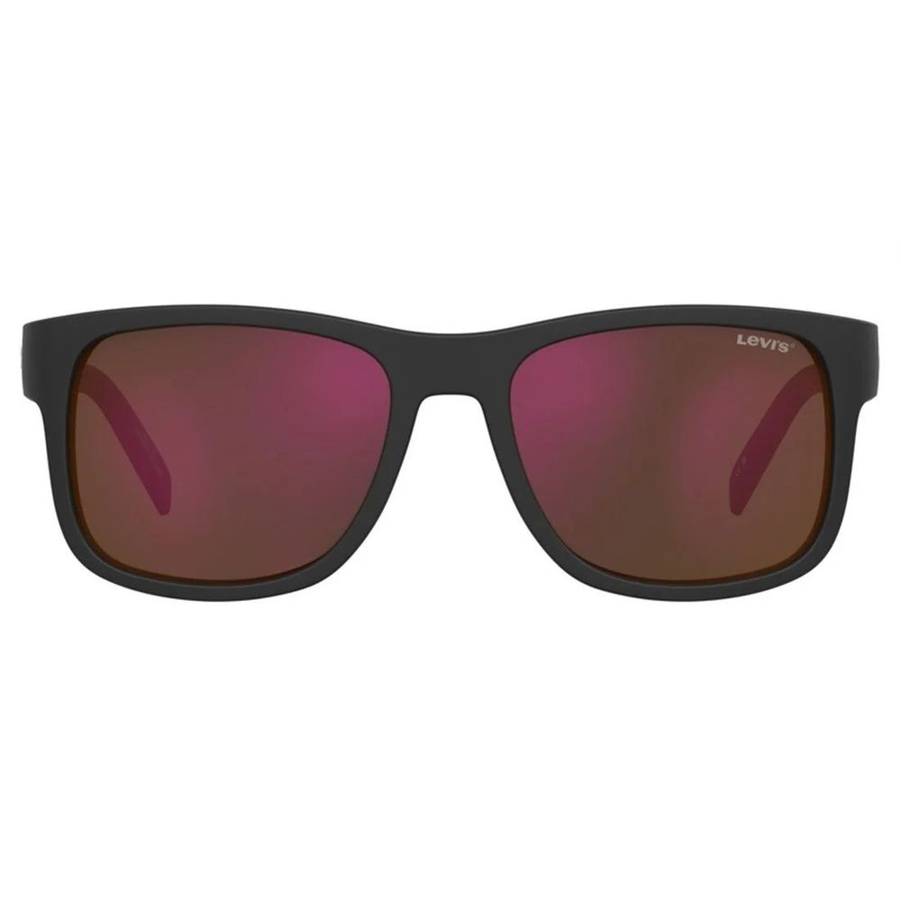 Levi's Sonnenbrille aus schwarzem Harz