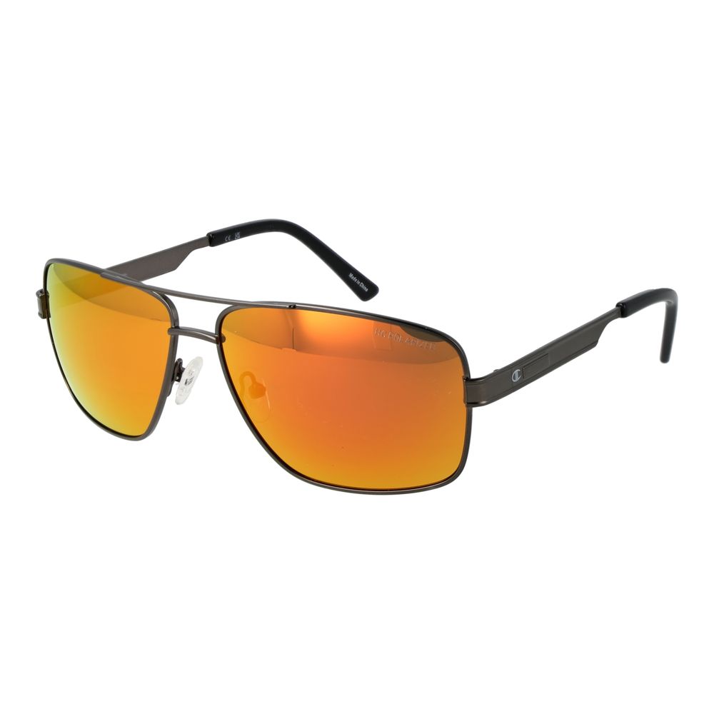 Champion Schwarze Sonnenbrille aus Metall