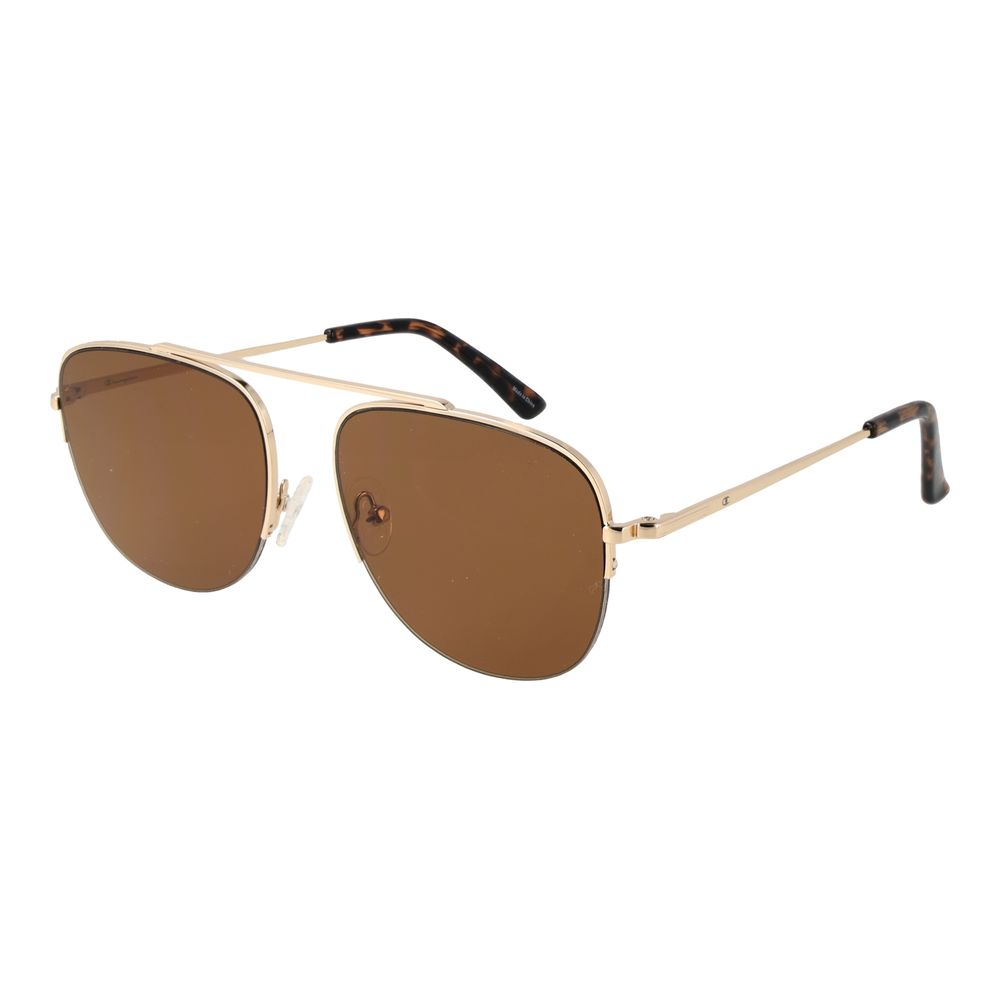 Champion Schwarze Sonnenbrille aus Metall