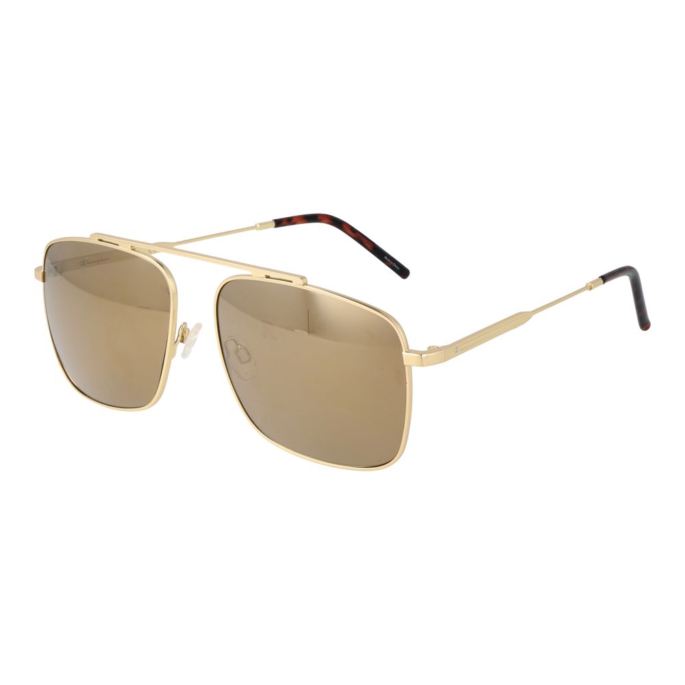 Champion Schwarze Sonnenbrille aus Metall
