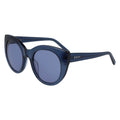 DKNY Blaue Sonnenbrille aus Acetat