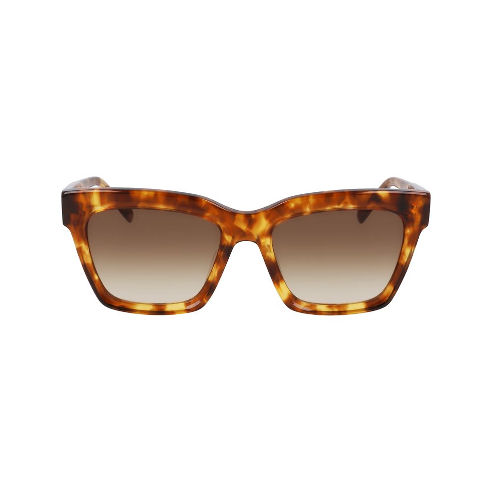 DKNY Braune Sonnenbrille aus Acetat