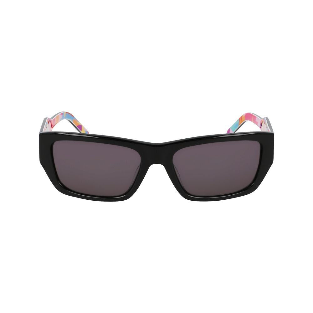 DKNY Schwarze Sonnenbrille aus Acetat