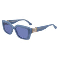 Karl Lagerfeld Blaue Sonnenbrille aus Acetat