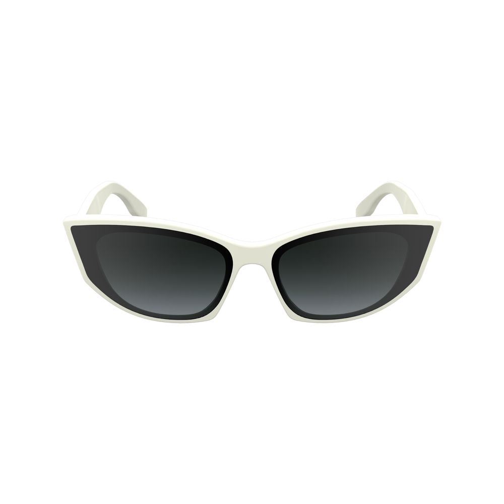 Karl Lagerfeld Weiße Sonnenbrille aus Acetat