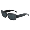 Karl Lagerfeld Graue Sonnenbrille mit Einspritzung