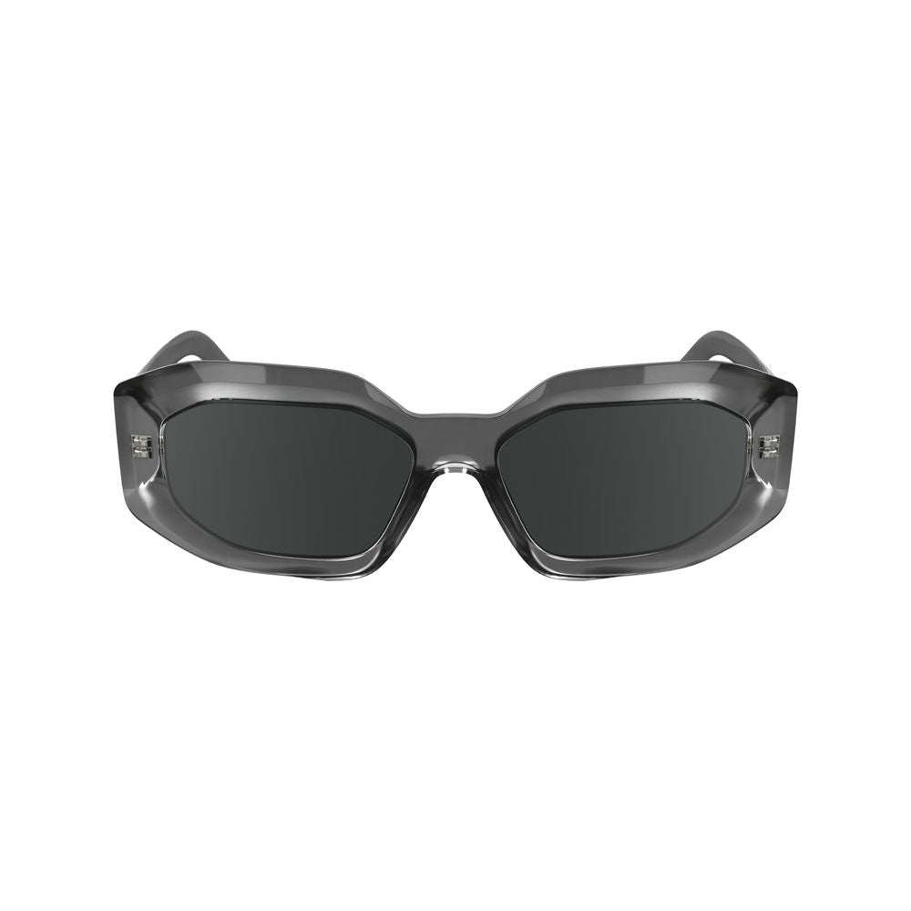 Karl Lagerfeld Graue Sonnenbrille mit Einspritzung