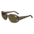 Karl Lagerfeld Graue Sonnenbrille aus injected Material