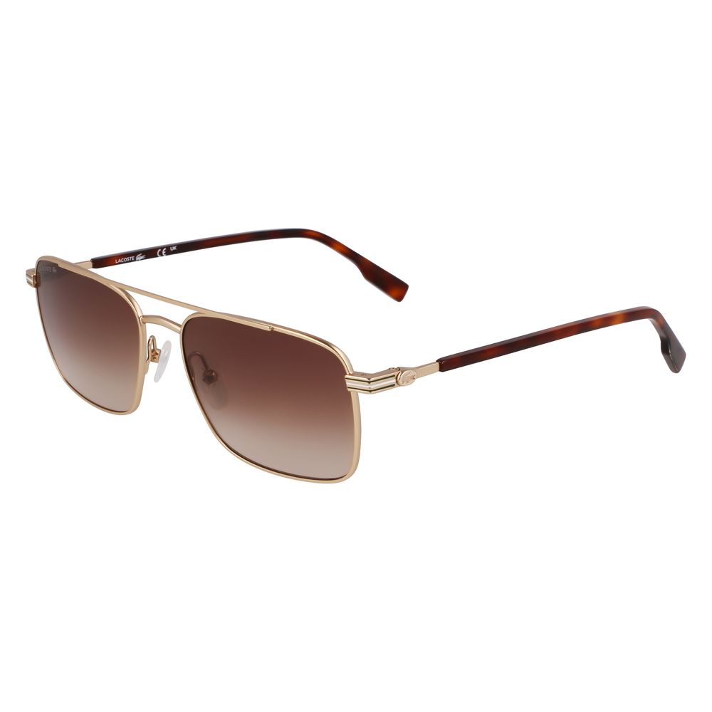 Lacoste Sonnenbrille aus Goldmetall