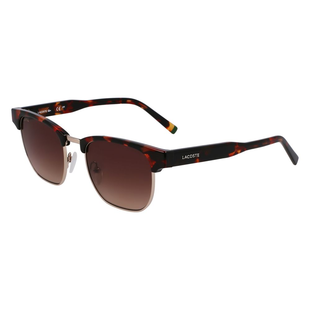 Lacoste Braune Spritzguss-Sonnenbrille