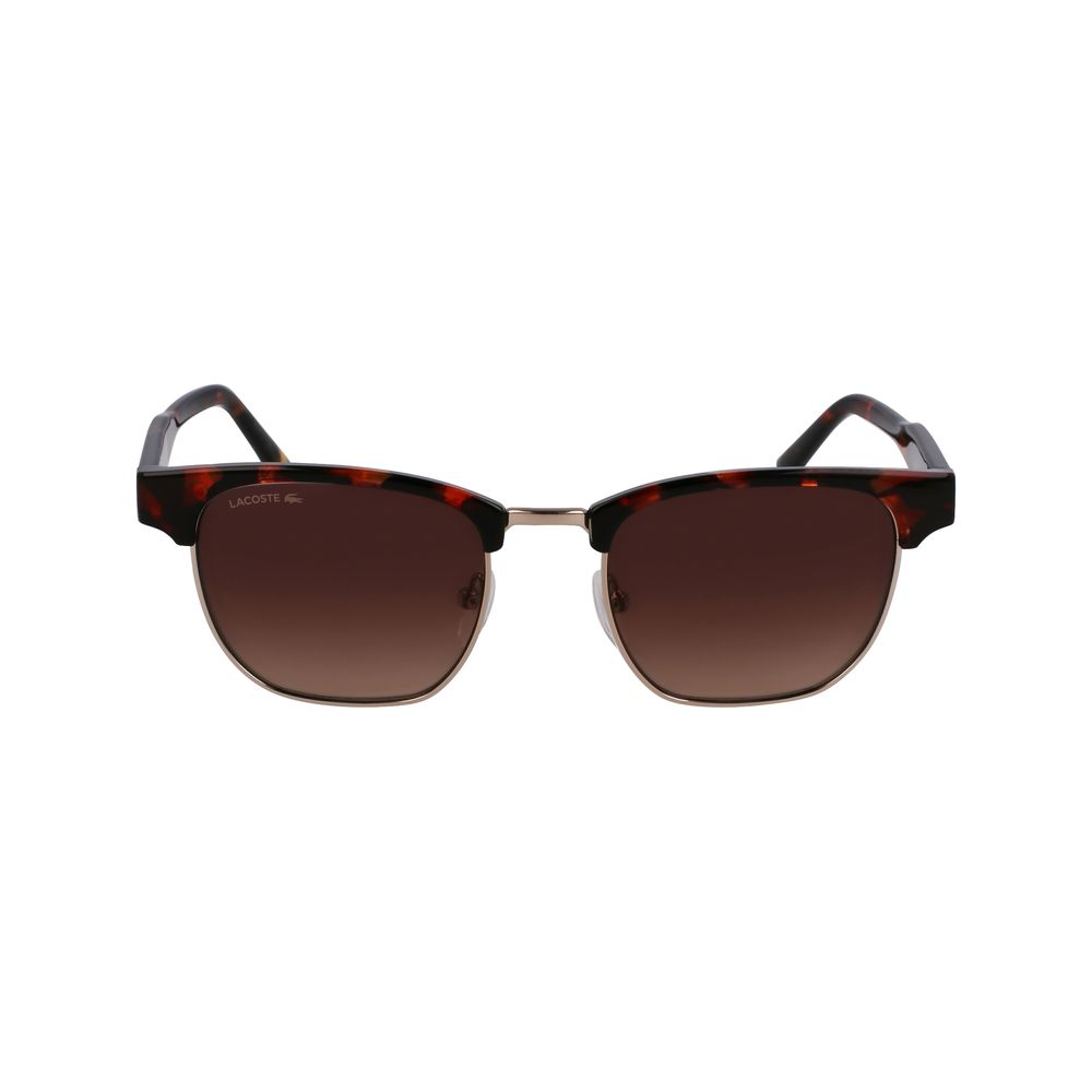 Lacoste Braune Spritzguss-Sonnenbrille