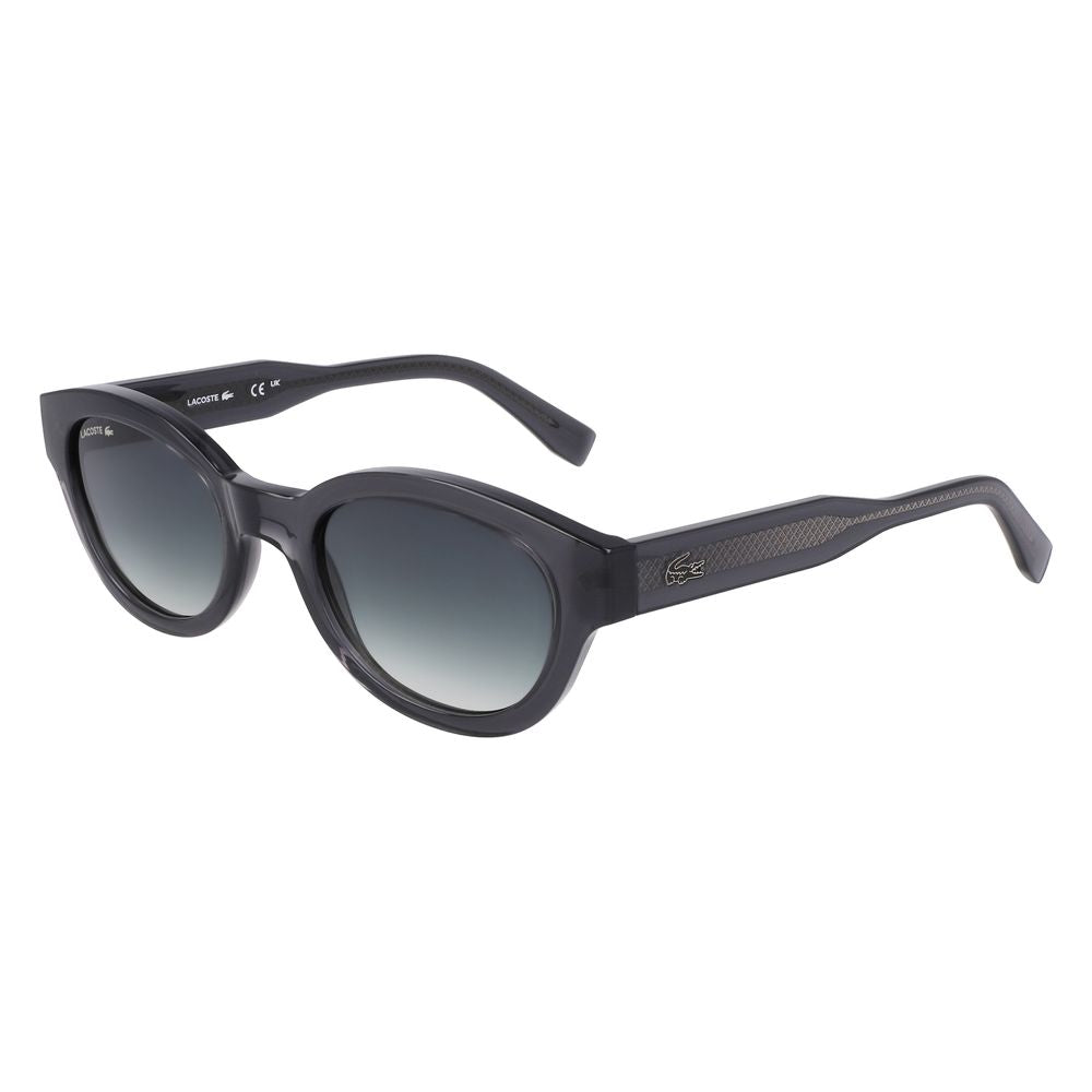 Lacoste Graue Sonnenbrille mit Einspritzung