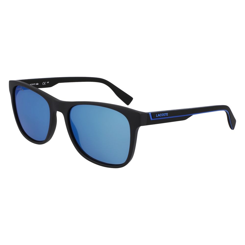 Lacoste Schwarze Sonnenbrille aus injected Material