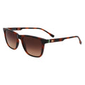 Lacoste Braune Spritzguss-Sonnenbrille