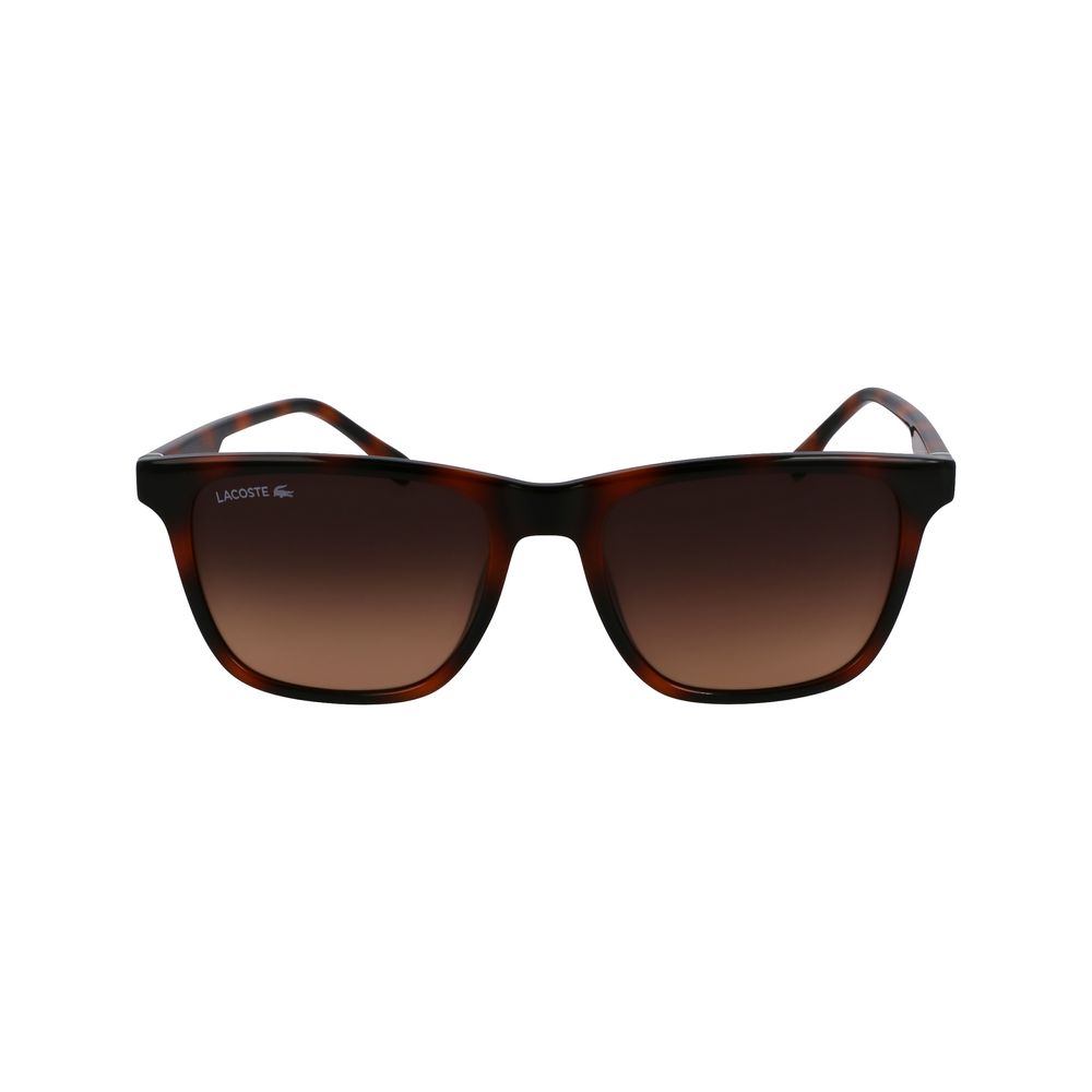 Lacoste Braune Spritzguss-Sonnenbrille