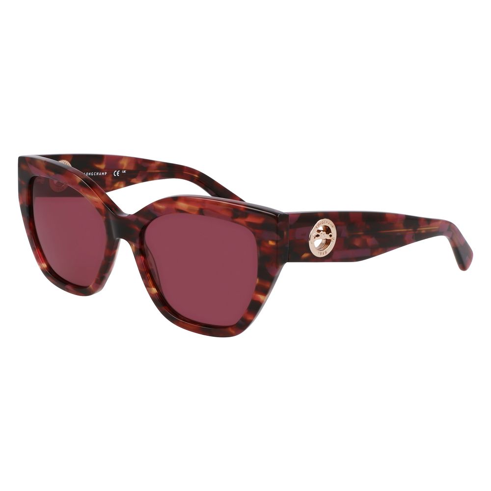 Longchamp Braune Sonnenbrille aus Acetat