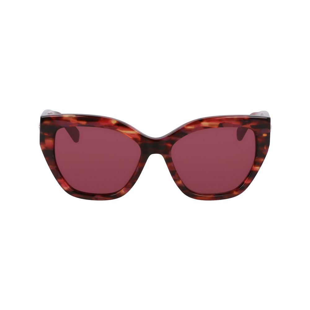 Longchamp Braune Sonnenbrille aus Acetat