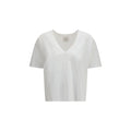 Loulou De Saison White Cotton Long-Sleeve T-Shirt