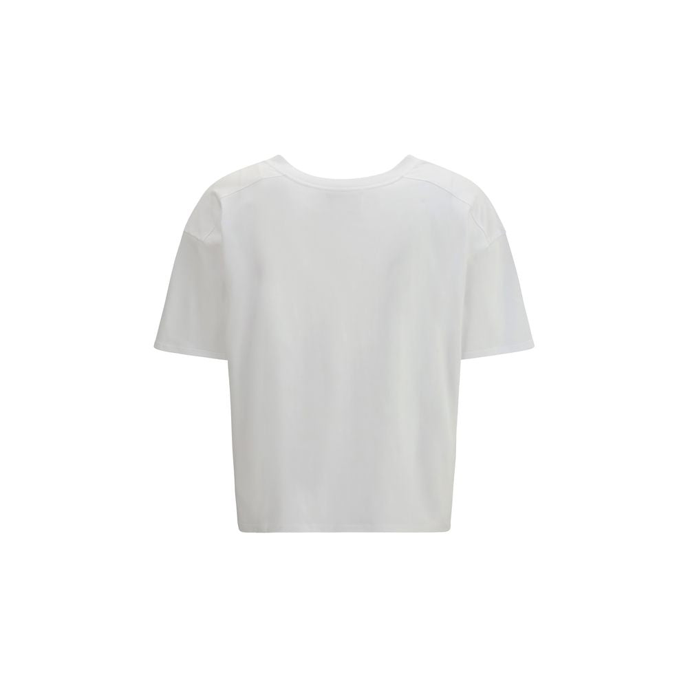 Loulou De Saison White Cotton Long-Sleeve T-Shirt