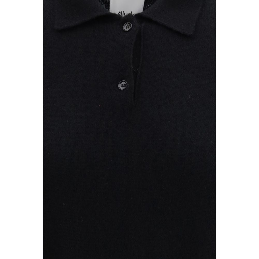 Allude Schwarzes Kaschmir-Hemd