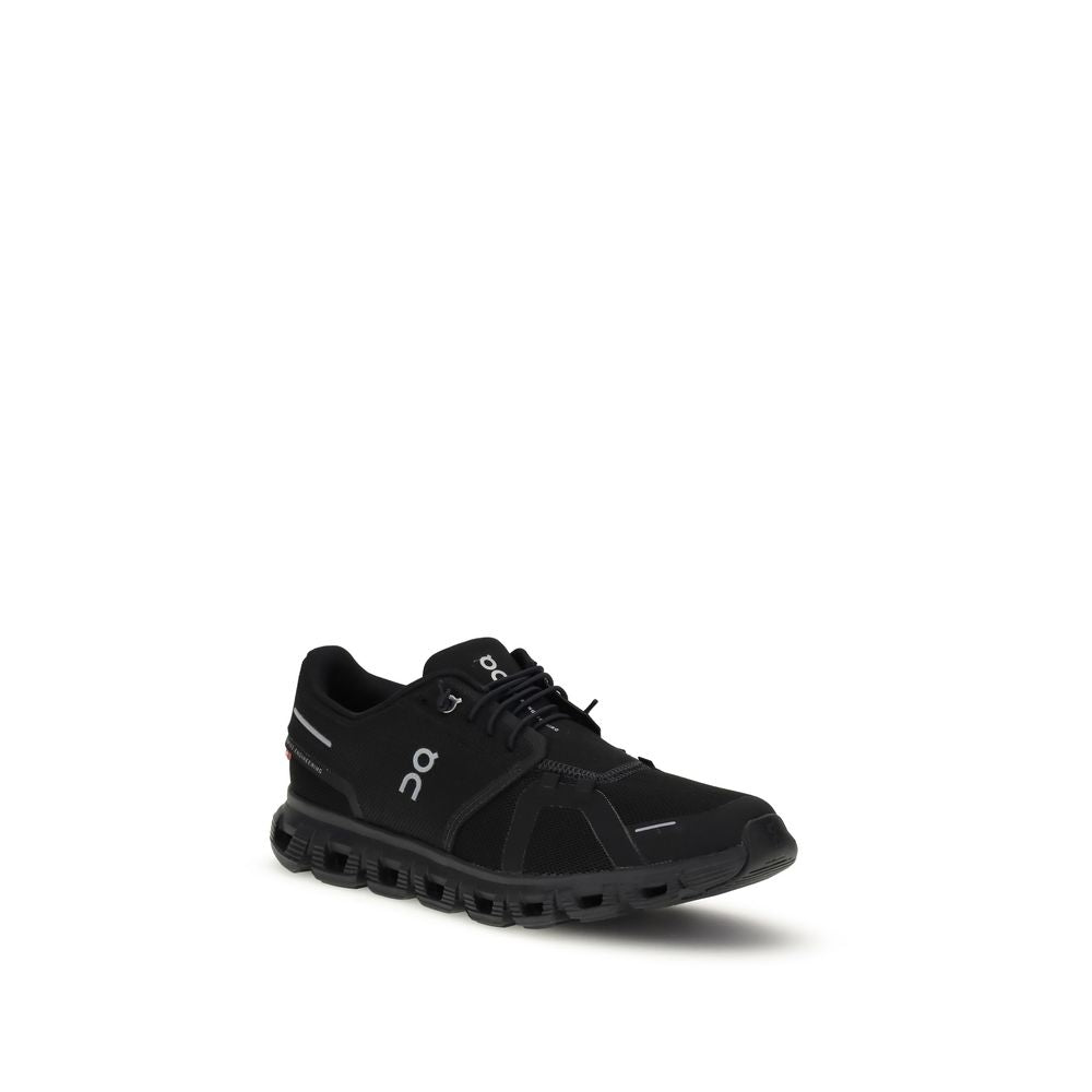 ON Schwarze Sneaker aus Polyurethan