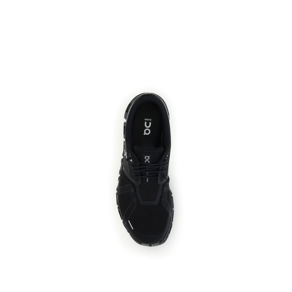 ON Schwarze Sneaker aus Polyurethan