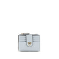 PINKO wallet in blue calfskin Bos Taurus