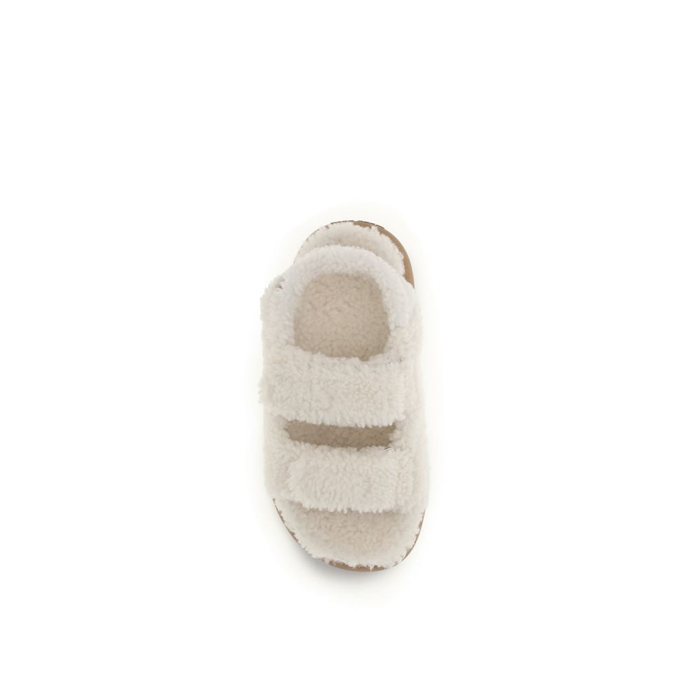 Moon Boot White Bos Taurus Calf Leather Sandals