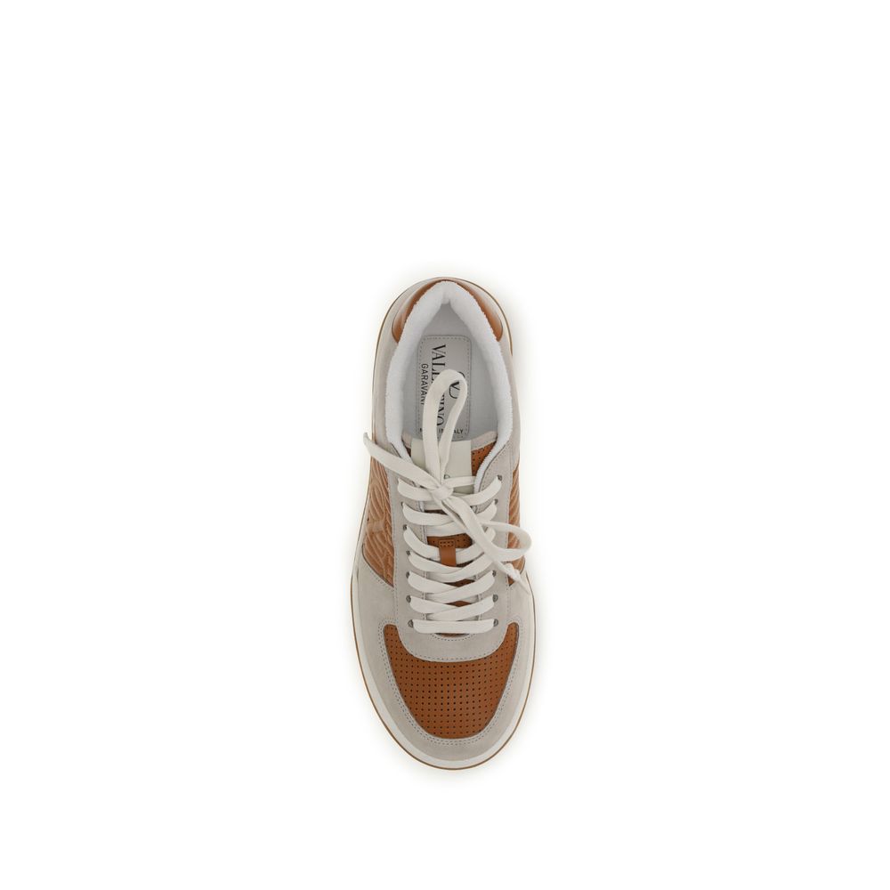 Valentino Garavani Multicolor Bos Taurus Calfskin Sneakers