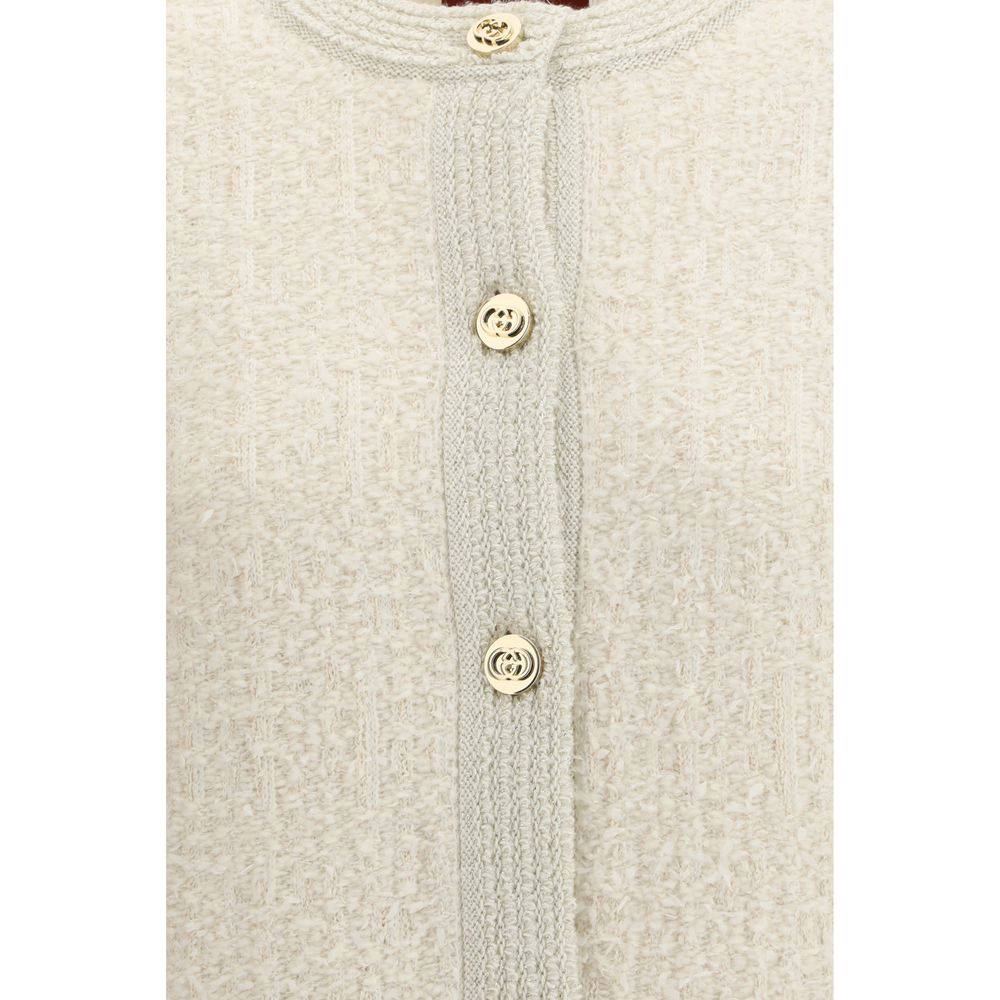 Gucci Beige Wollstrickjacke