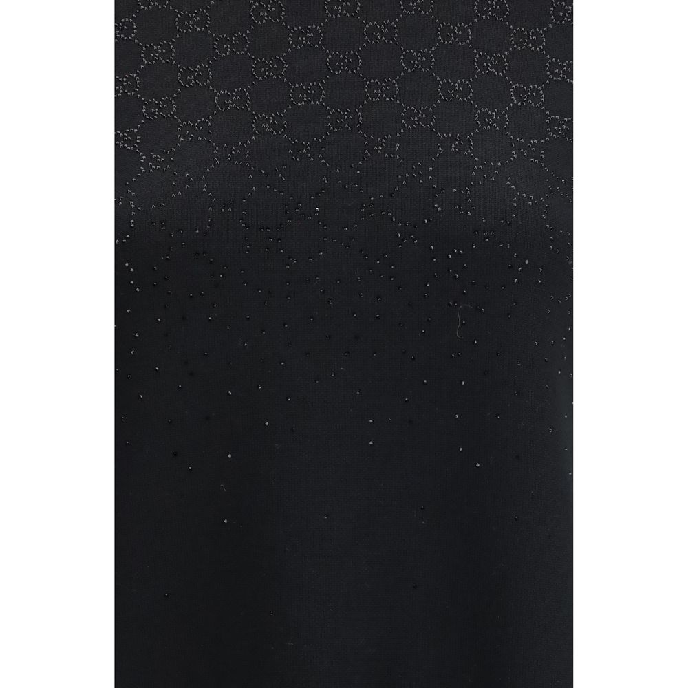 Gucci Schwarzes Wollkleid für den Alltag