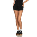 Juicy Couture Schwarze Baumwoll-Shorts Mini
