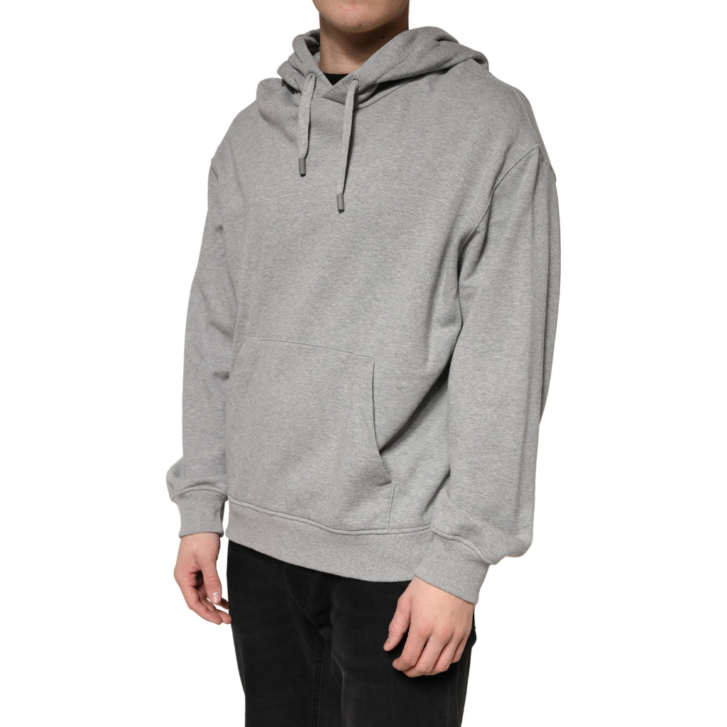 Dolce & Gabbana Grey Cotton Hoodie