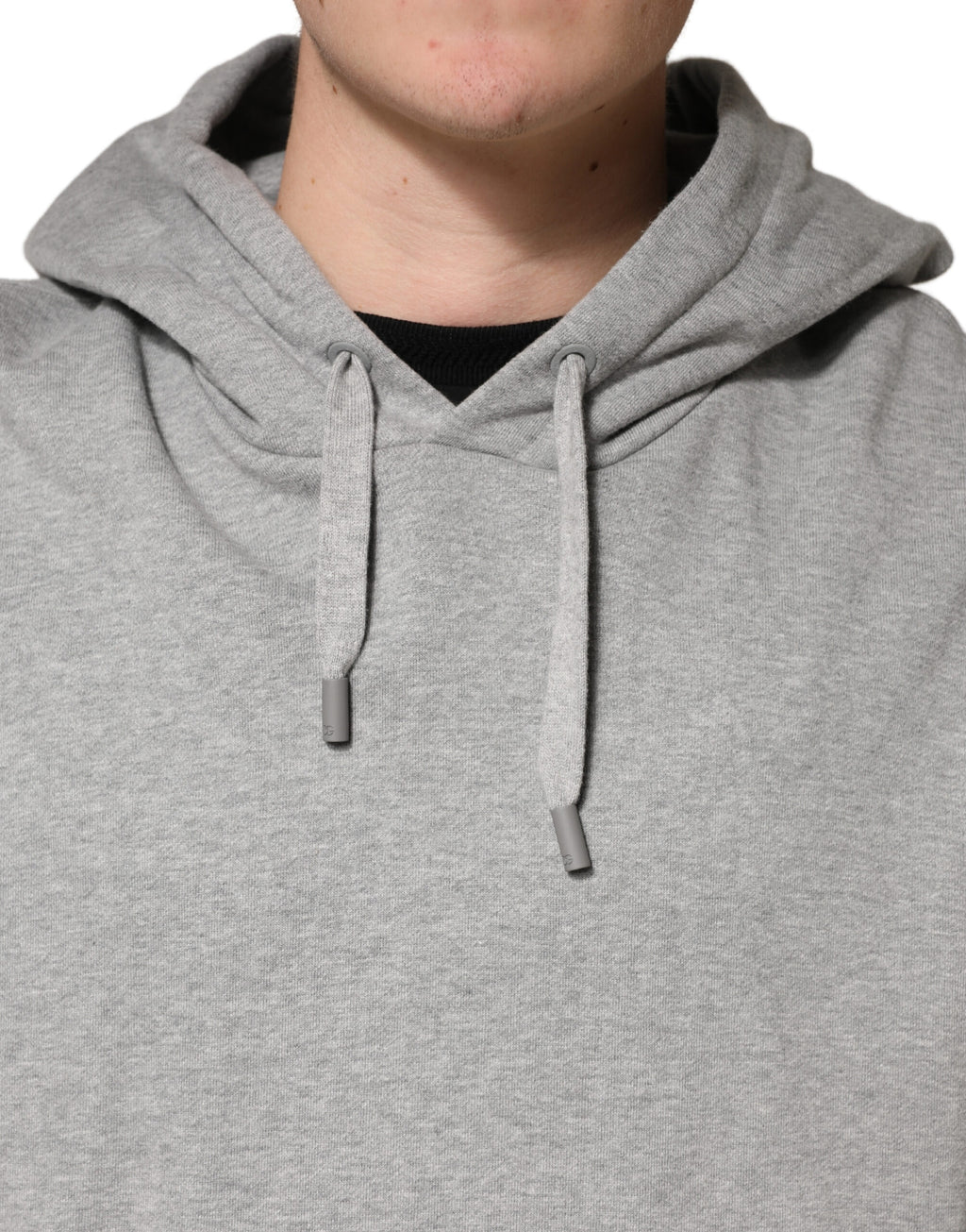 Dolce & Gabbana Grey Cotton Hoodie