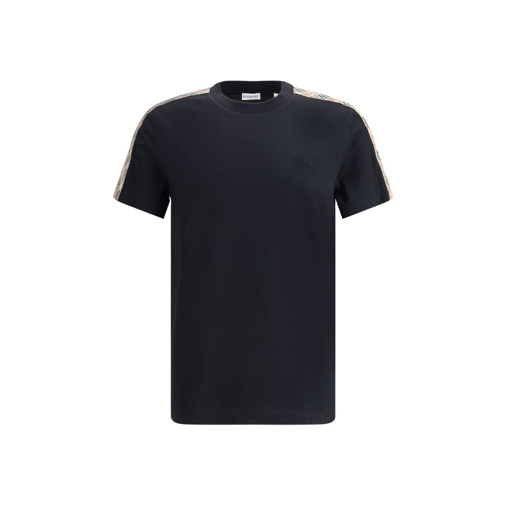 Burberry Schwarzes Baumwoll-T-Shirt