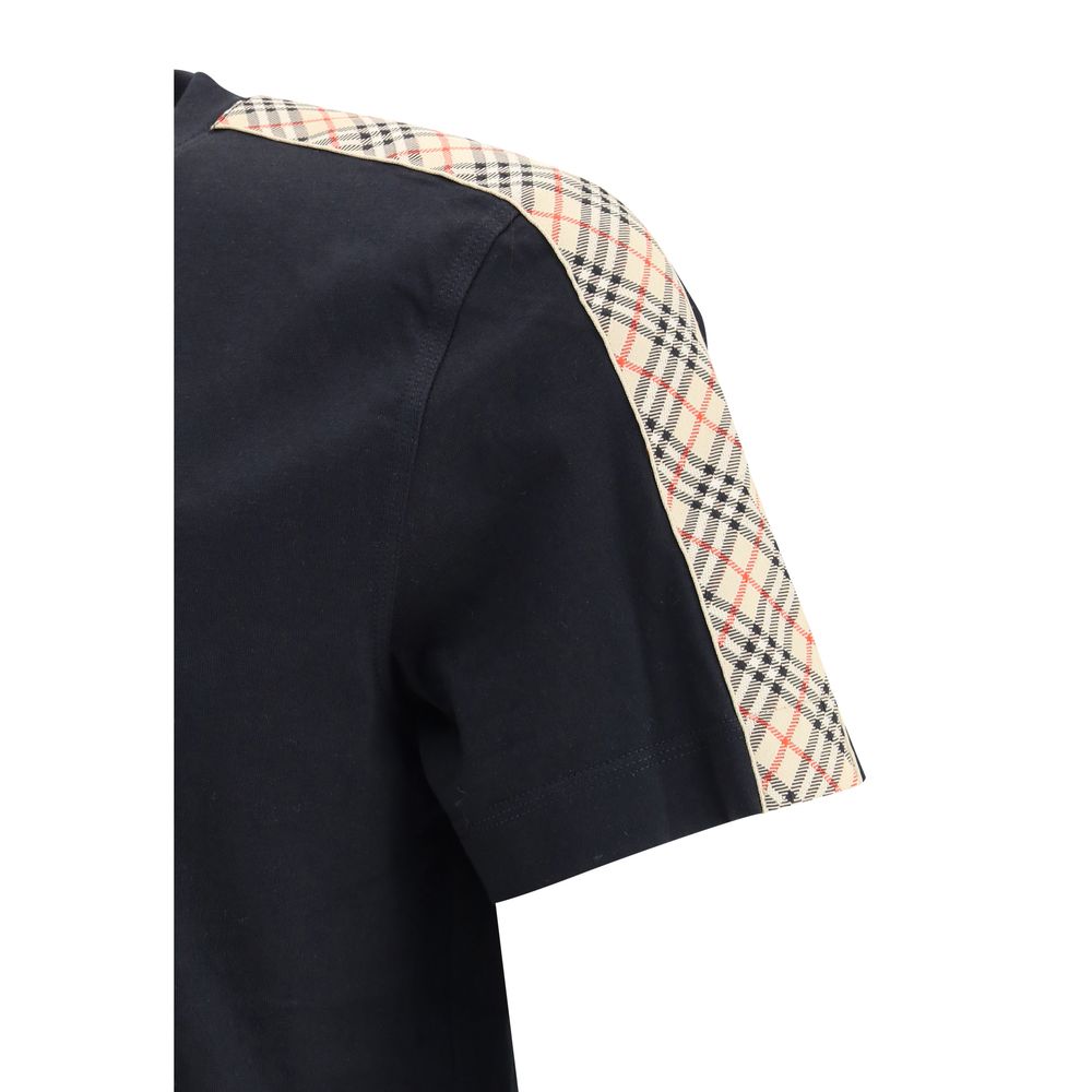Burberry Schwarzes Baumwoll-T-Shirt