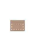 Valentino Garavani Beige Kalbsleder Bos Taurus Geldbörse