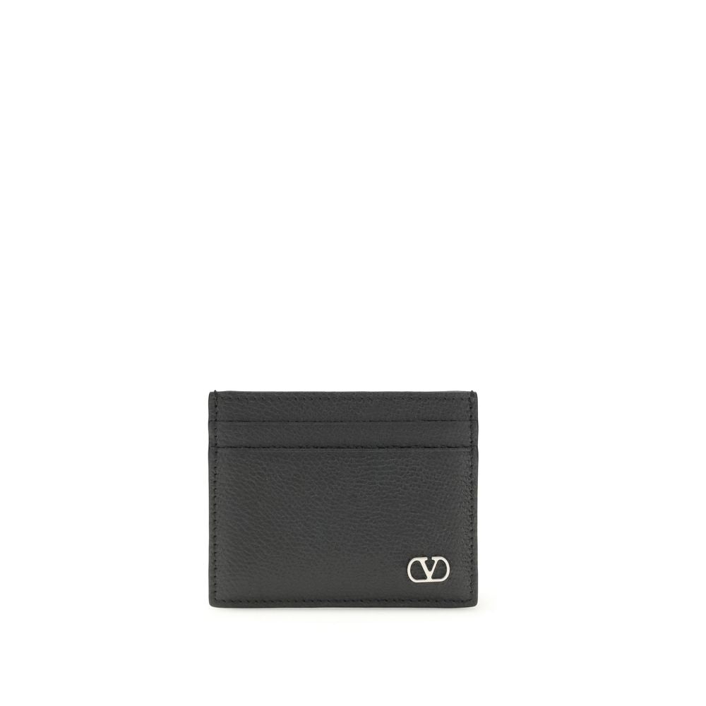 Valentino Garavani Black Calfskin Bos Taurus Wallet