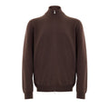 Gran Sasso Brauner Wollcardigan