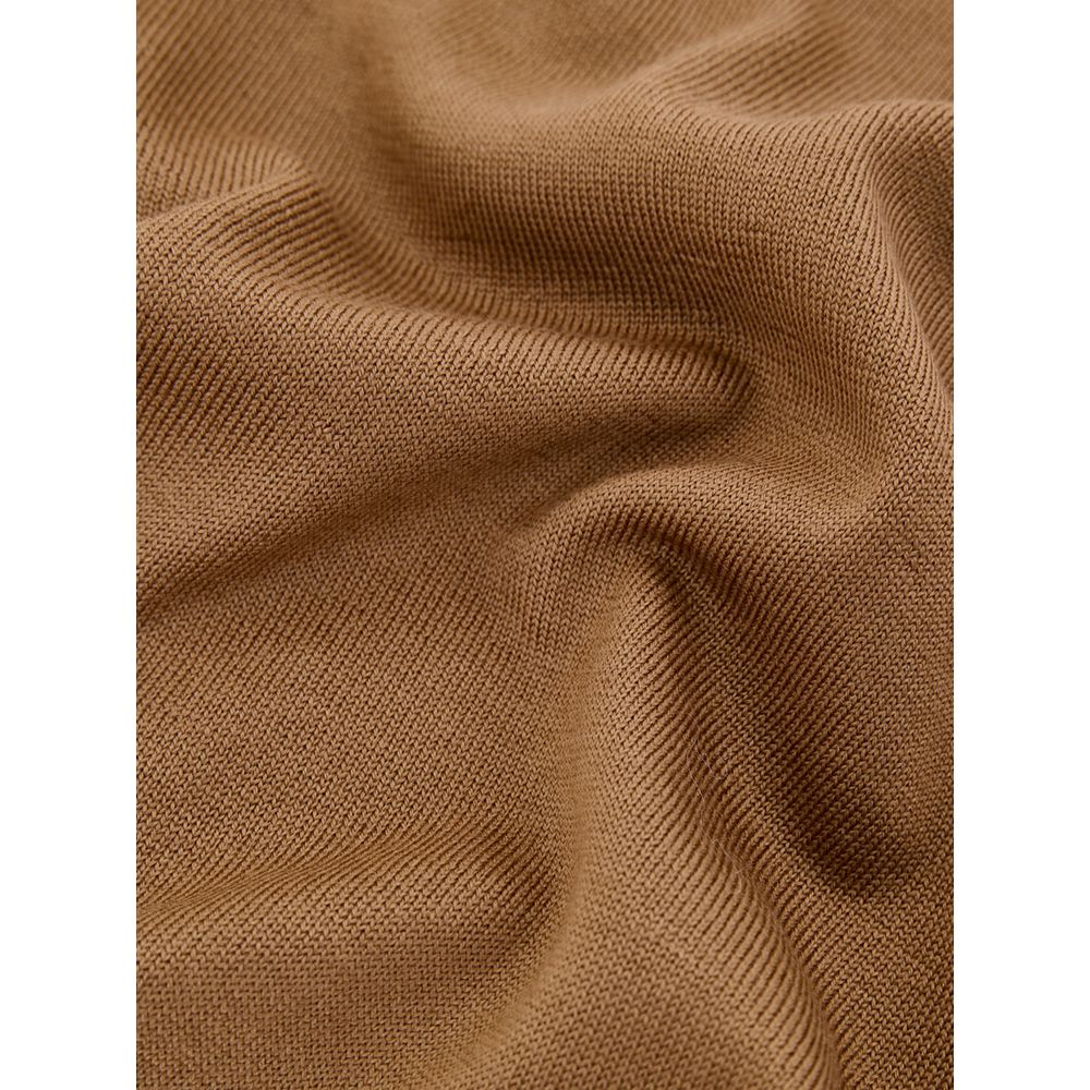 Gran Sasso Brauner Wollpullover